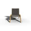 Draper Teak Outdoor Woven Chat Chair
