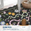 Tapis moderne festonné et lavable pour tapis de salon moderne-1245575155-1245575157