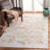 Coreatha Martha Stewart Hand Tufted Wool/Viscose Floral Rug in Persimmon Red