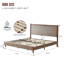 Lit plateforme en bois avec base rembourrée-1060308828-1060308827