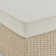 Pangkal Pinang 26"W All-Weather Wicker Outdoor Square Ottoman With Cushions