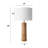 Robichaux Solid Wood Table Lamp