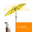 Parasol de marché extérieur Kahoka 7,5 pi avec inclinaison par bouton-poussoir, parasol de table toutes saisons pour terrasse, jardin et cour-335425898