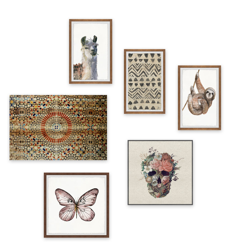 «Wild Boho» Hexaptych