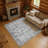 Premium Machine Washable Lubbers AMF1755 Border Rug-467656450