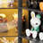 Corner Display Curio Cabinet With Glass Doors & Led Lighting, 71" Glass Display Case For Collectibles, Toys, Books, Extra Bookcase With 5 Shelves, Storage Cabinet For Living Room, Bedroom, Office