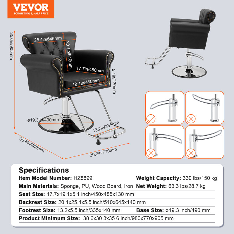 Fauteuil de massage en faux cuir