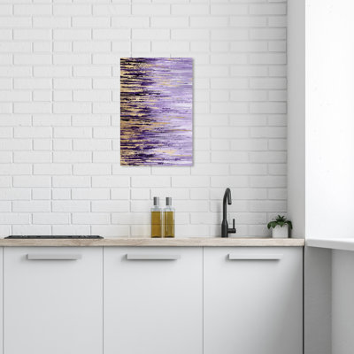 «Fiama Lavender Rains Duet II», reproduction sur toile