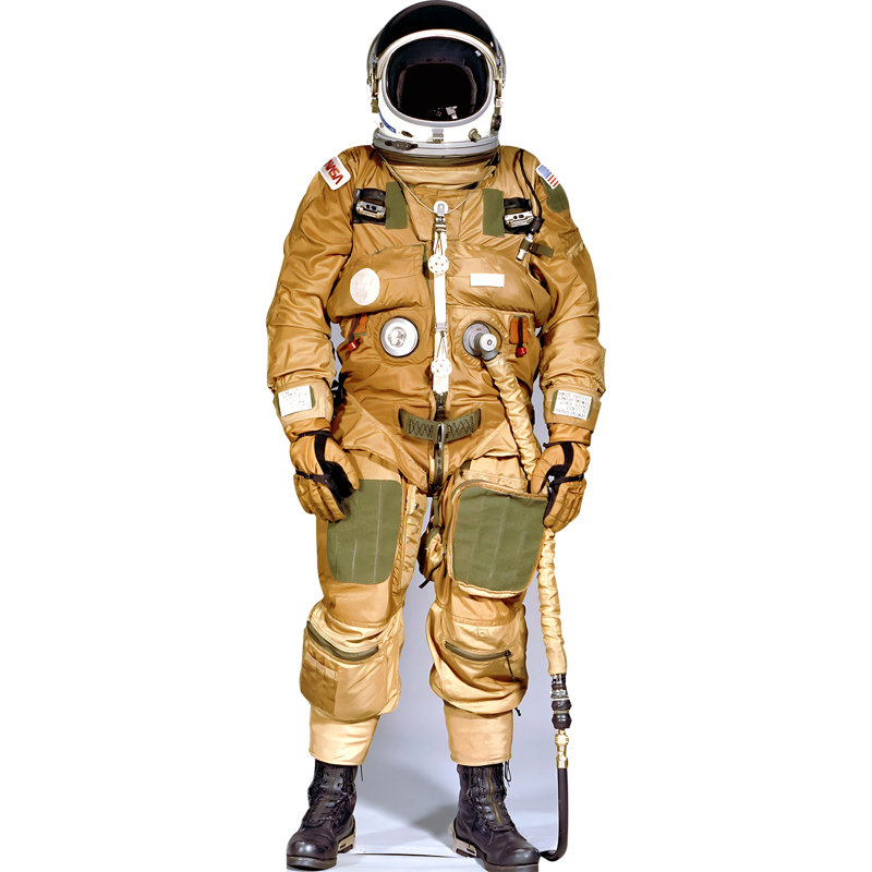 80" Nasa Shuttle Ejection Escape Space Astronaut Suit Cardboard Standup