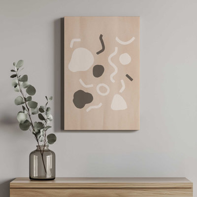 «Abstract Confetti» par Cortney Herron, reproduction d'art sur toile