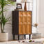 Commode d'appoint à panneau simple Asante
