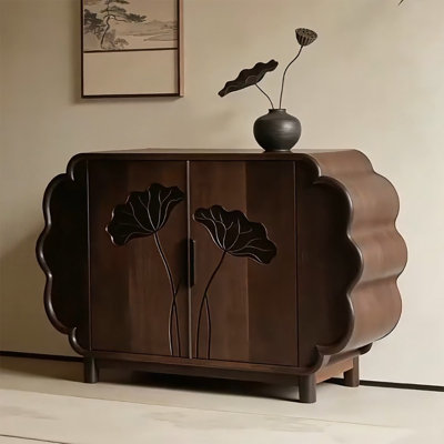 Song Dynasty-style aesthetic lotus flower cabinet