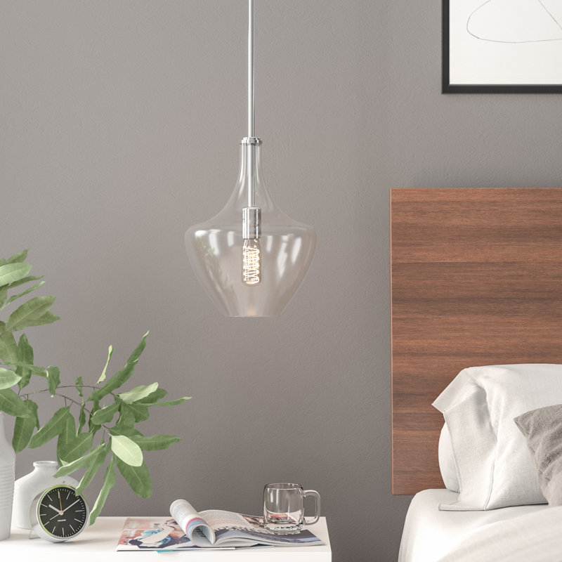 Alani 1 - Light Single Pendant, Brushed Nickel
