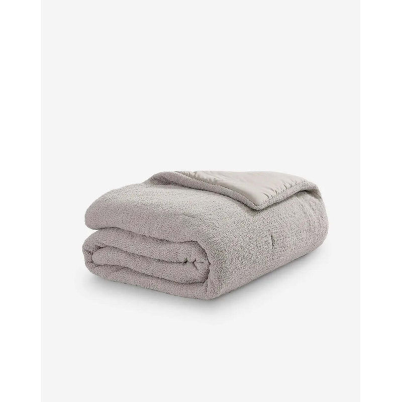 Snug Comforter, Full Comforter, Taupe