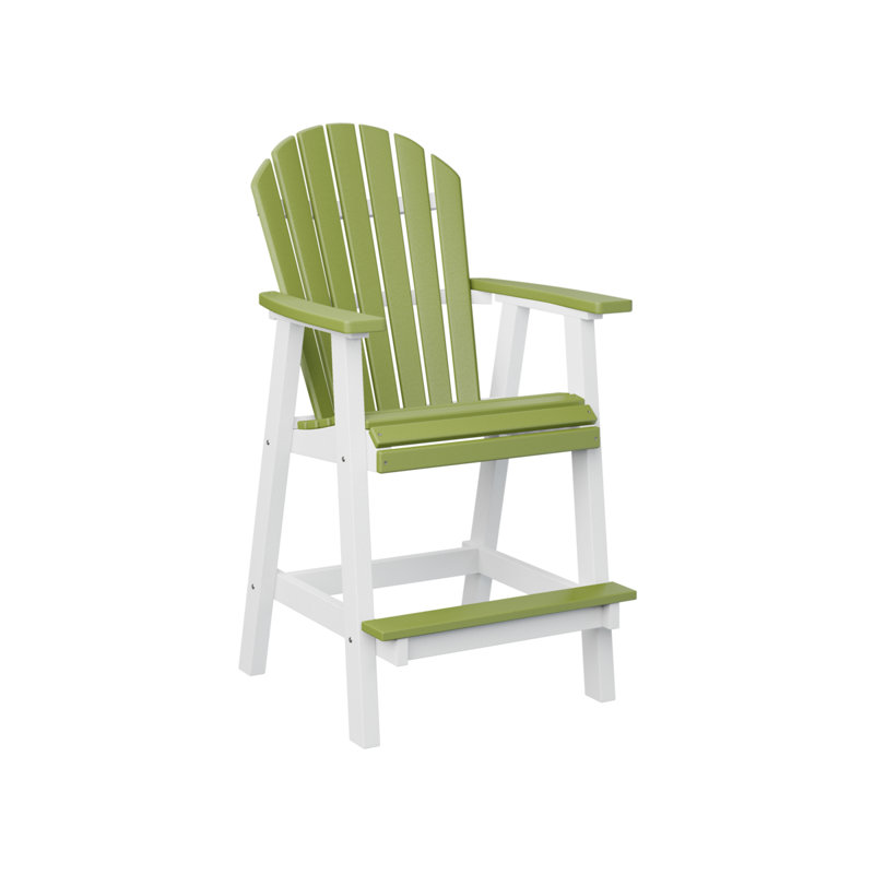 Chaise de bar berlinoise berlinoise Berlin, 26.5", Vert kiwi