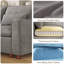 Canapé modulaire 5 places French Seam