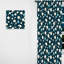 Motif à pois Nautique Allure - Rideau abstrait - Rideau abstrait obscurcissant - 1 panneau-107595236