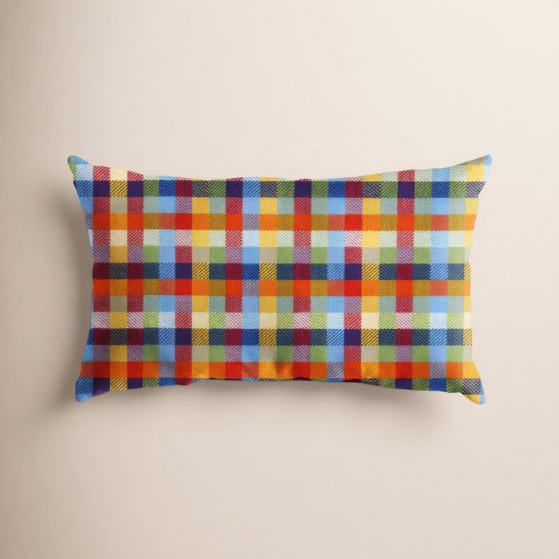 Coussin lombaire intérieur / extérieur Cullan, 13 po x 20 po