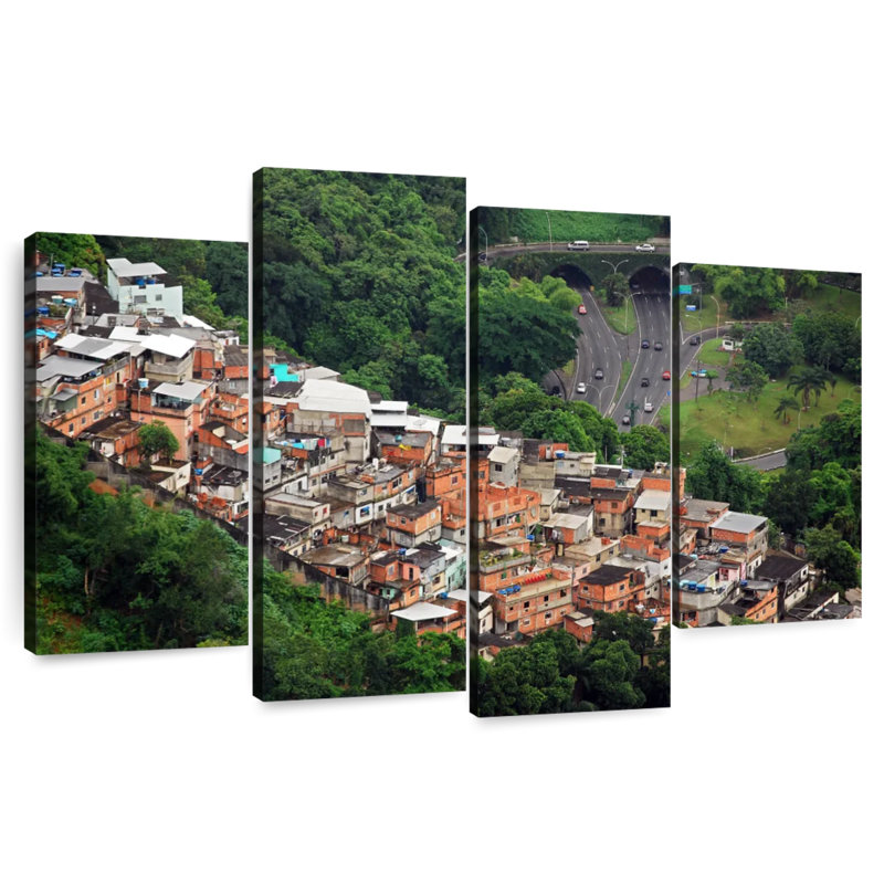 Rio Favelas, H 22 po x l 36 po