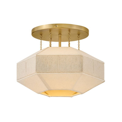 Single Light Semi Flush Mount