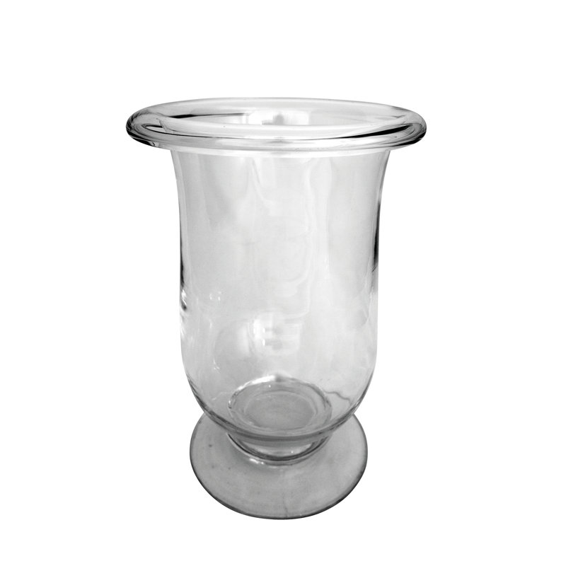 Sintra Glass, 35cm H x 23cm W x 23cm D.