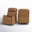 Ensemble de 2 fauteuils inclinables et pivotants Amaty-91376115
