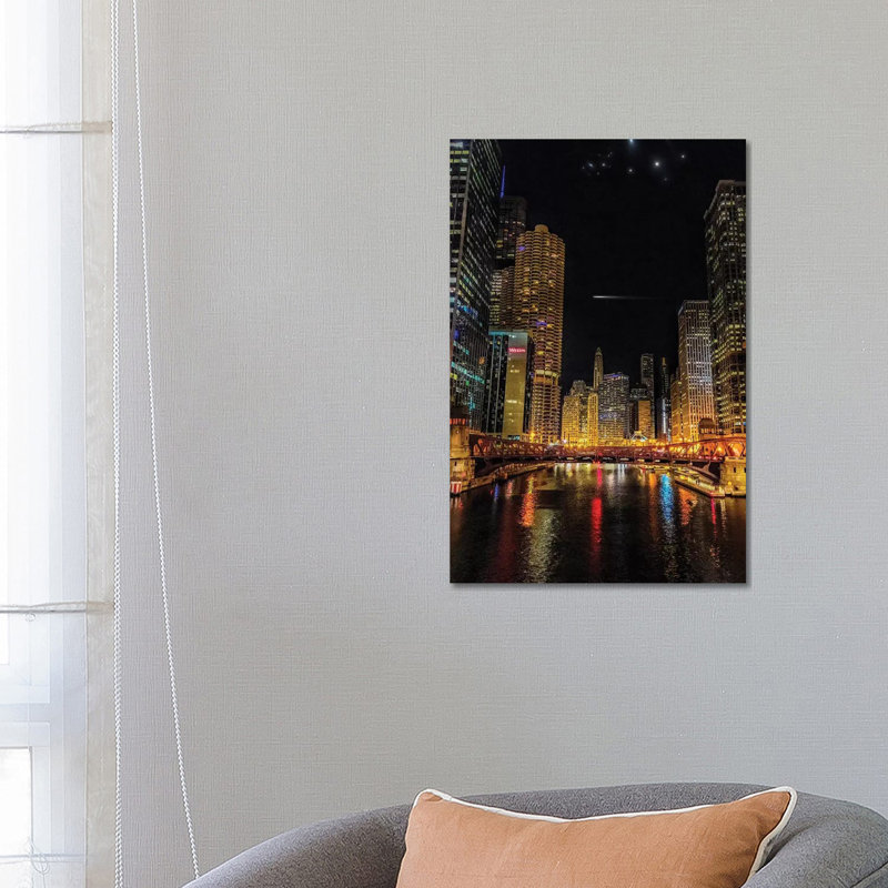 Canal Street Bridge by Caitlin Vera - Print on Canvas, Wrapped Canvas, 66.04 cm H x 45.72 cm W x 1.91 cm D