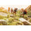 Hikers High in the Mountain par Petar Chernaev