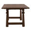 Nethan Dining Table Brown-283758098
