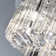 Amabilia 9 - Light Glass Dimmable Tiered Chandelier