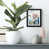Black Framed Paper
