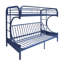 Lit superposé de type futon avec échelles intégrées Alycea-33419550-33419557