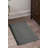 High-Quality Bathmat, Anthracite, 23.6 x 39.4 inches | 100% Polypropylene, Total Thickness: 0.4 inches | Non-Slip Natural Latex Sole, Machine Washable, Vacuum Friendly | Perfect for Bathroom & Entryway Comfort-744544420