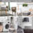  Grey & White Linen Storage Bins - Foldable, Stackable Organizer With Lids, Multi-Purpose For Home