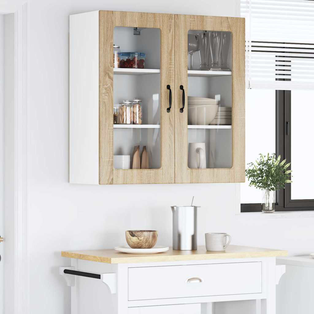 Vidaxl Kitchen Cabinet 2 Pcs Black 40 X 31 X 80 Cm Engineered Wood