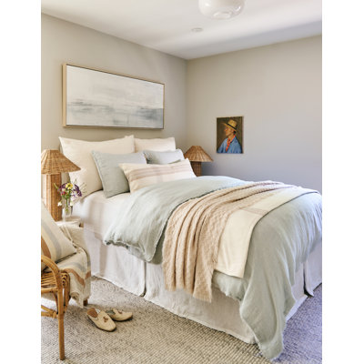 Geneva Cotton Lumbar Rectangular Pillow Cover & Insert