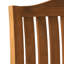 Fauteuil de salle à manger en bois résistant à la décoloration, l 24,75 po x P 26,75 po, H 35 po