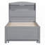 Lit plateforme simple en bois avec rangement - aucun sommier requis, support solide