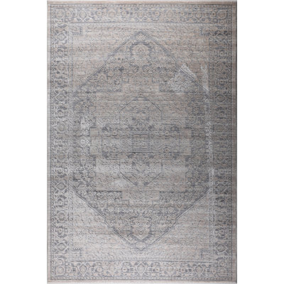 MDA Rugs Erica Collection Modern Medallion Abstract Area Rug