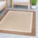 Devon Flatweave Golden Brown/Cream Indoor Outdoor Rug