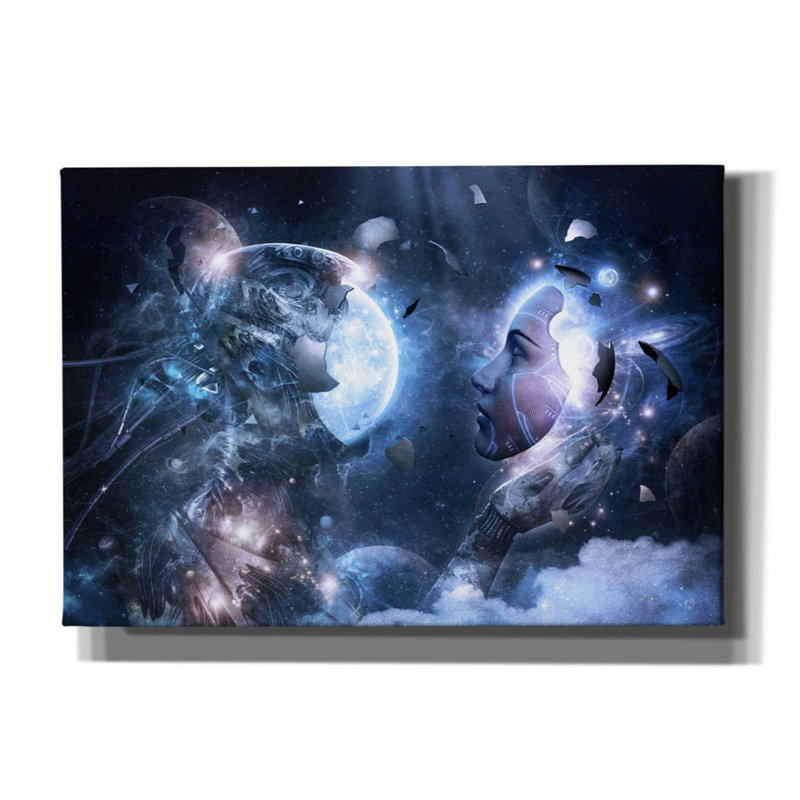 'Introspection' by Cameron Gray, Canvas Wall Art, 18" H x 26" W x 0.75" D