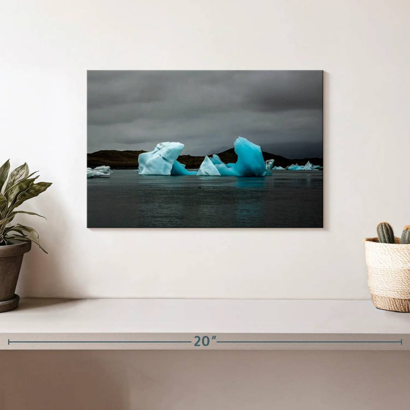 Glaciers flottants Alvord, H 8 po x l 12 po