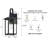 1 Light Outdoor Wall Lantern-1854561027