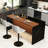 Kitchen Island with LED Lights-1290672578