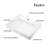 Luxier 24-1/4 in. Rectangular White Ceramic Bathroom Vessel Sink Above Counter