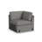 Sky Corner Seat 24" Gray With Pillow-126756068