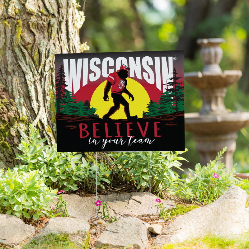 Enseigne de cour de l'Université du Wisconsin-Madison, Bigfoot