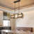 Turman 3 - Light Kitchen Island Geometric Pendant