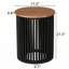 Tables d'appoint en bois massif d'acacia