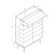 15 Pair Shoe Storage Cabinet